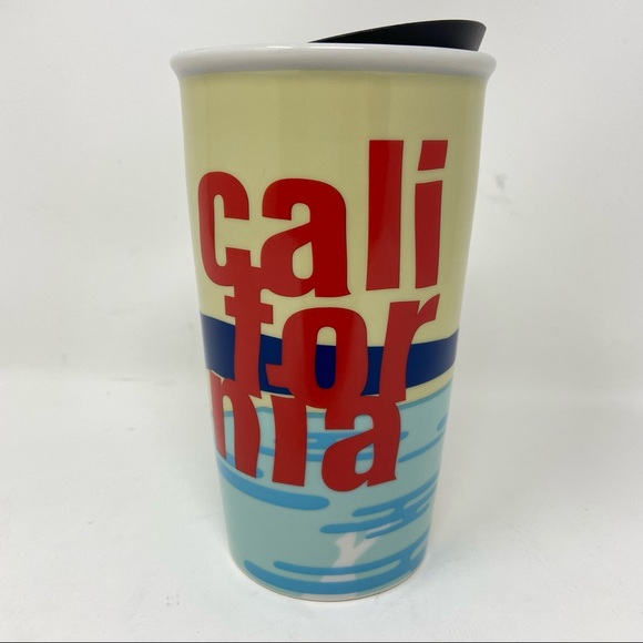 Starbucks California Beach Double Wall Travel 12oz Tumbler New